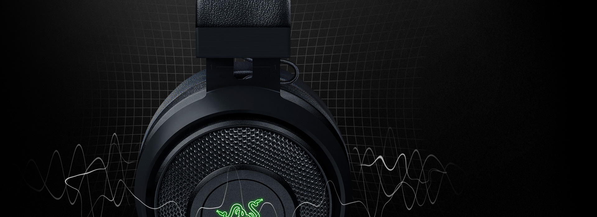 Razer - kraken pro esports gaming wired stereo headset for mac/windows - black surround sound effects
